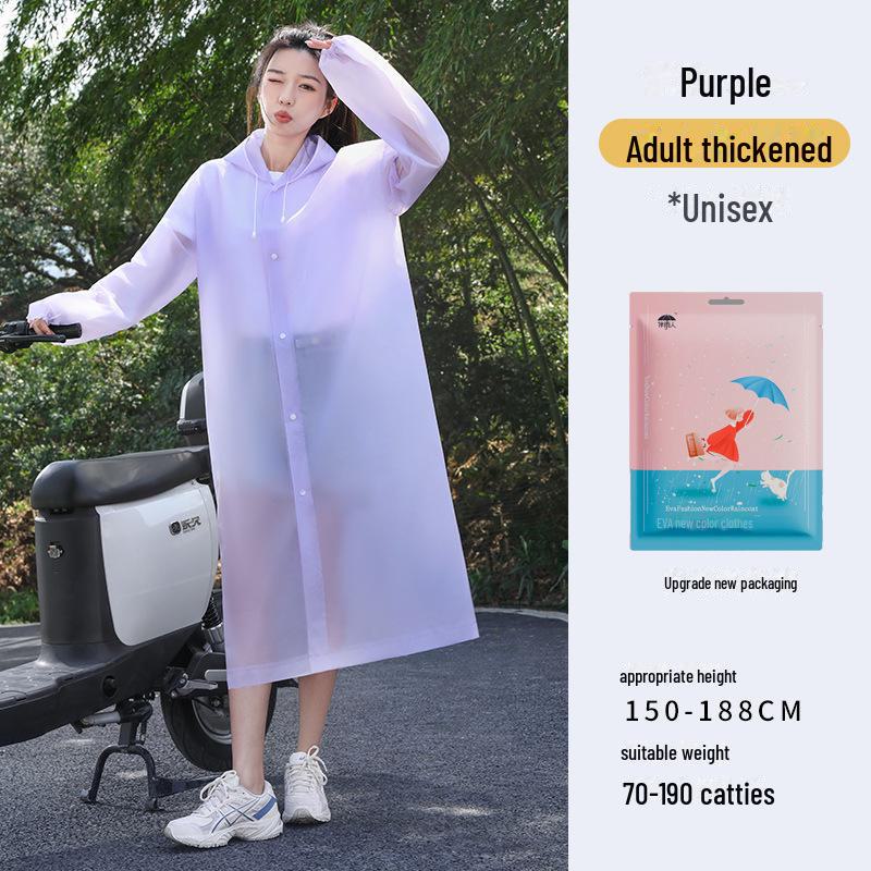 "Children's Full-Body Rainstorm-Proof Disposable Raincoat for Boys and Girls with Backpacks"