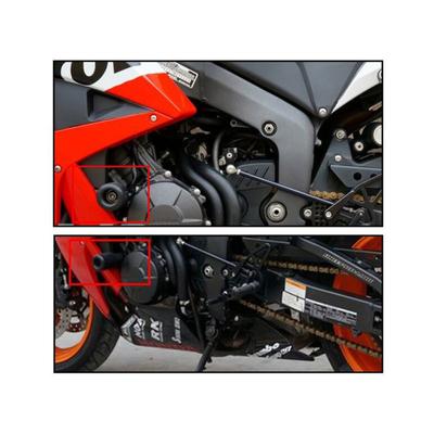 Motorcycle Modification Crash Protector Drop Falling Protection Slider for Honda CBR600RR F5 07-08