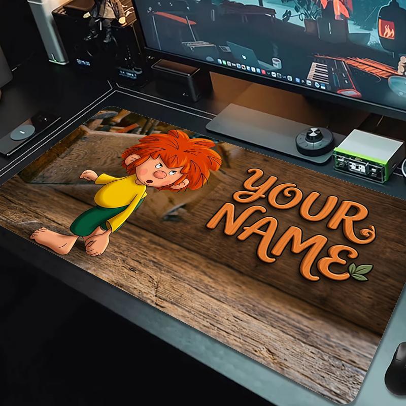 Custom Name Meister Eder Mouse Pad Large Gaming Table Cushion Non-slip Laptop Tablet Big Mousepad XXL Mat Mini PC Playmat With Lock edge_XIA
