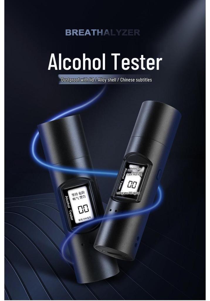 Portable Breathalyzer Alcohol Concentration Tester