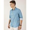 Thomas Scott Mens Premium Full Sleeves Casual Shirt (TS1 Blue )
