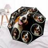 1 PC Automatic Folding Umbrella - Bernese Mountain Dog2 Pattern, Portable & Foldable Design with 8 Ribs, Christmas Birthday Gifts