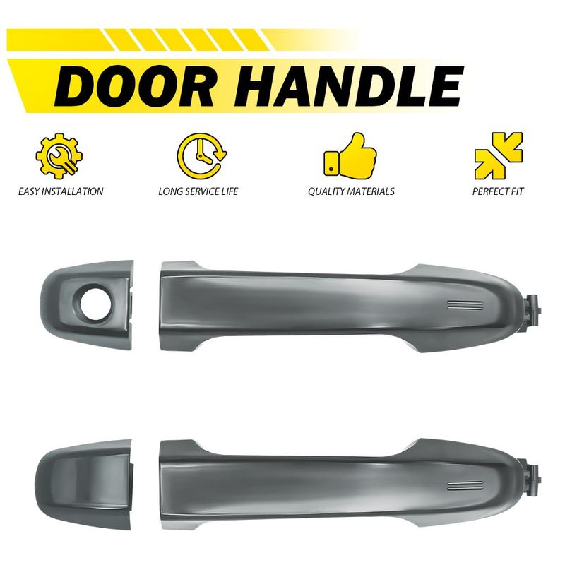 Exterior Outside Door Handle Front Right 2X Left Fit Toyota 2012-2017 Camry