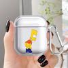 Funny The Simpsons Clear Earphone Cases Cover Case For Airpods 4 Pro2 1 Pro3 3 2 Pro