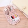 Mini Manual Sewing Machine Kits Portable Sewing Set Repairing Tool for Fabric Cloth Household DIY Sewing Craft