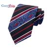 3.15"(8cm) Fashion Striped PaisleyTies Men Plaid Flower Necktie for Wedding
