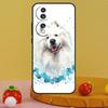 Cartoon Samoyed Dog Case For Honor 200 Pro X9c X9a X8a X7a X6a X7 X8 X9 X8b X9b 50 70 90 Magic 6 5 Lite Cover