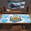 Messi Large Size Mouse Pad Large Gaming Table Cushion Non-slip Laptop Tablet Big Mousepad XXL Mat Mini PC Playmat With Lock Edge