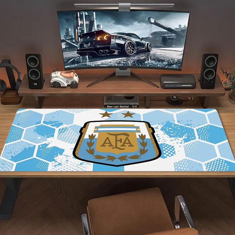 Messi Large Size Mouse Pad Large Gaming Table Cushion Non-slip Laptop Tablet Big Mousepad XXL Mat Mini PC Playmat With Lock Edge