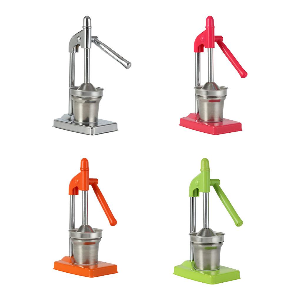 Stainless Steel Fruit Juicer Press Quick Juice Extraction High Efficiency Manual Juicer Hand Press