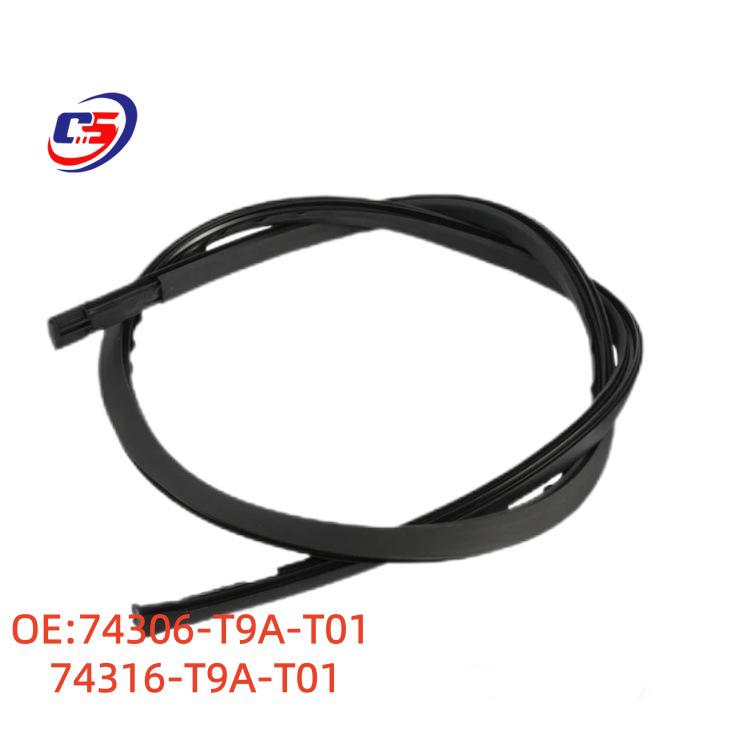 Honda City Roof Water Gutter Seal Strip (2015-2020) - Part Number 74316-T9A-T01.