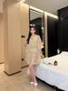 Animal pajamas ice silk pajamas women's new summer mid-sleeved shirt skirt loose large size loungewear autumn 181