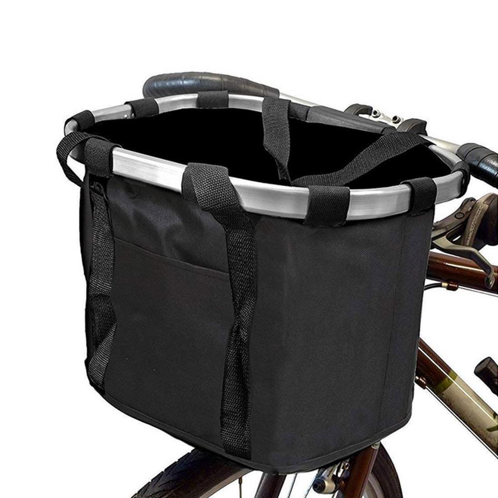 Folding Bike Basket, Front Bag, Folding Bike Bag, Mountain Bike Accessories