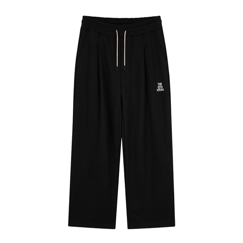 Deoteuwelbeulaundeu The 12Th Round Sweat Pants Black