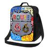Motorcycle Ride Route 66 Insulated Lunch Bags for US Numbered Highways Resuable Thermal Cooler Food Lunch Box Work School Travel