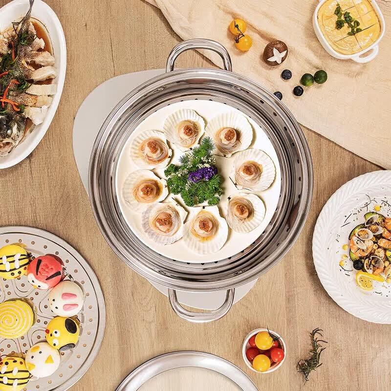 KOBACH KZS-30B31 30cm 3-Tier Stainless Steel Steamer Pot