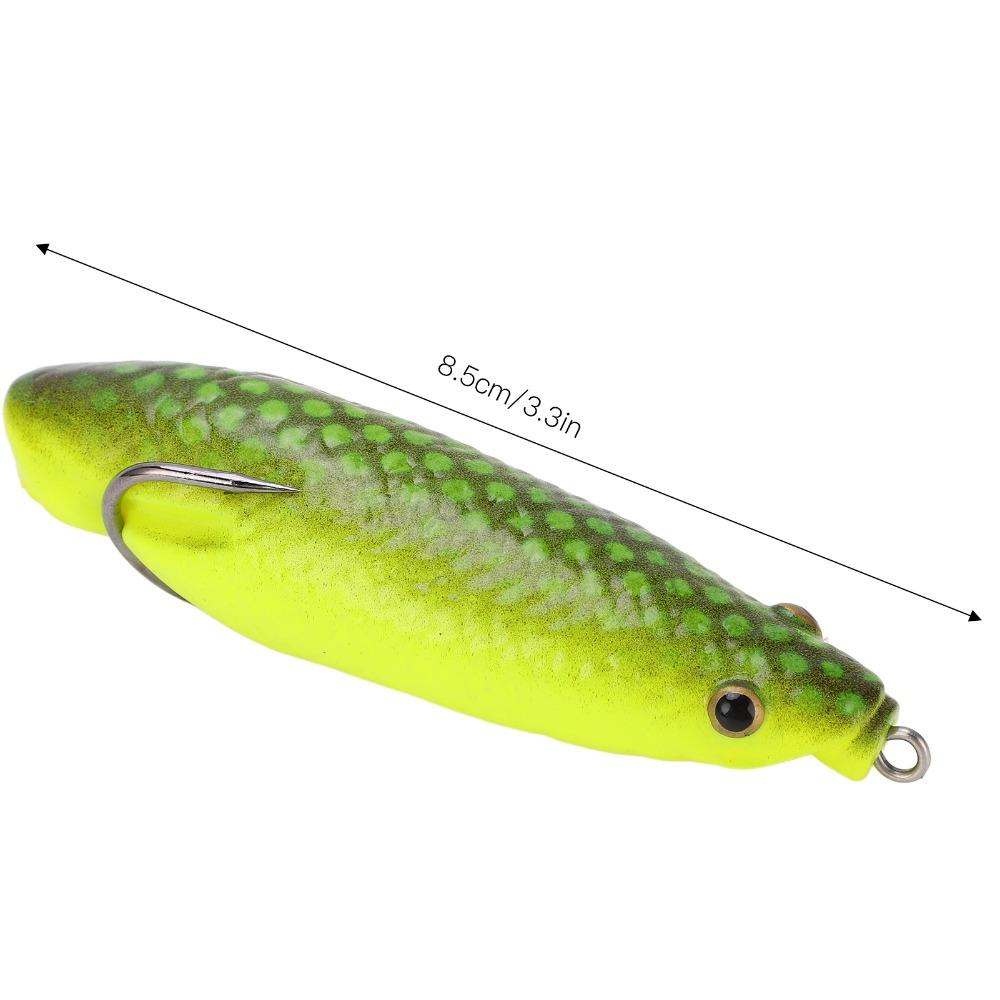 5PCS 8.5cm Length Frogs Lure Rubber Fishing Bait Durable Artificial Lure Outdoor Fishing