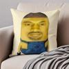 Funny Humorous Internet Meme K-Kanye West Cushion Cover Pillowcase Anti-Dustmite Invisible Zipper Short Plush Sofa Cushion