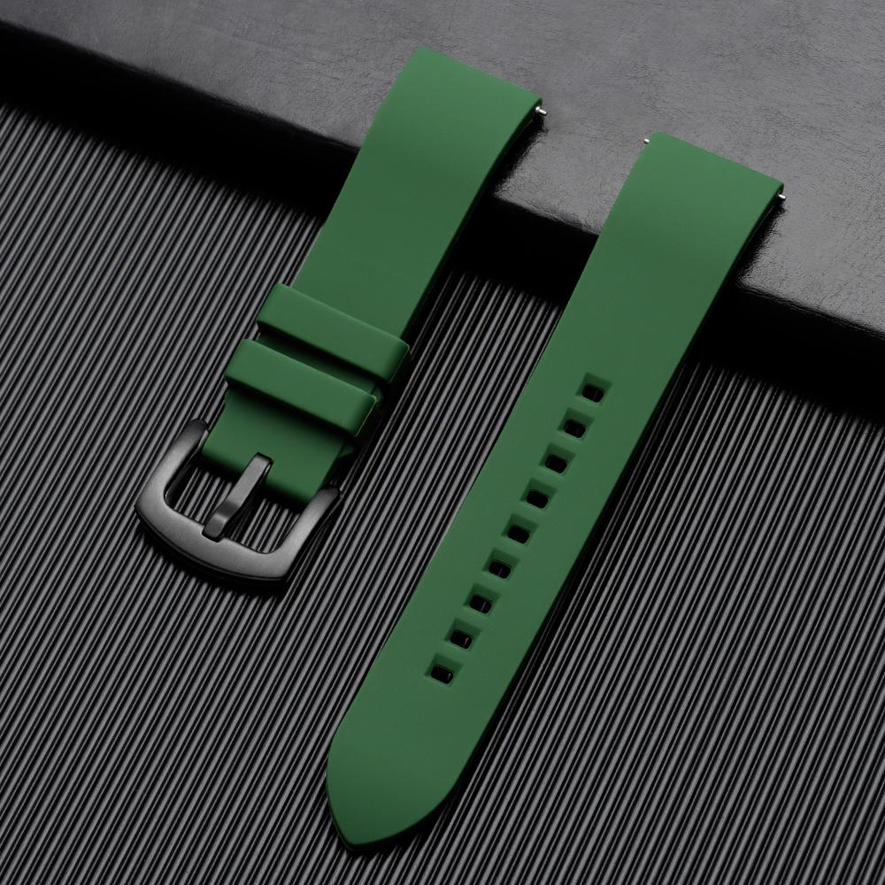 Silicone Watch Band 18mm 19mm 20mm 22mm 24mm Men's Women Sports Watrproof Strap for Rolex for Seiko Watch Replacement Watchband