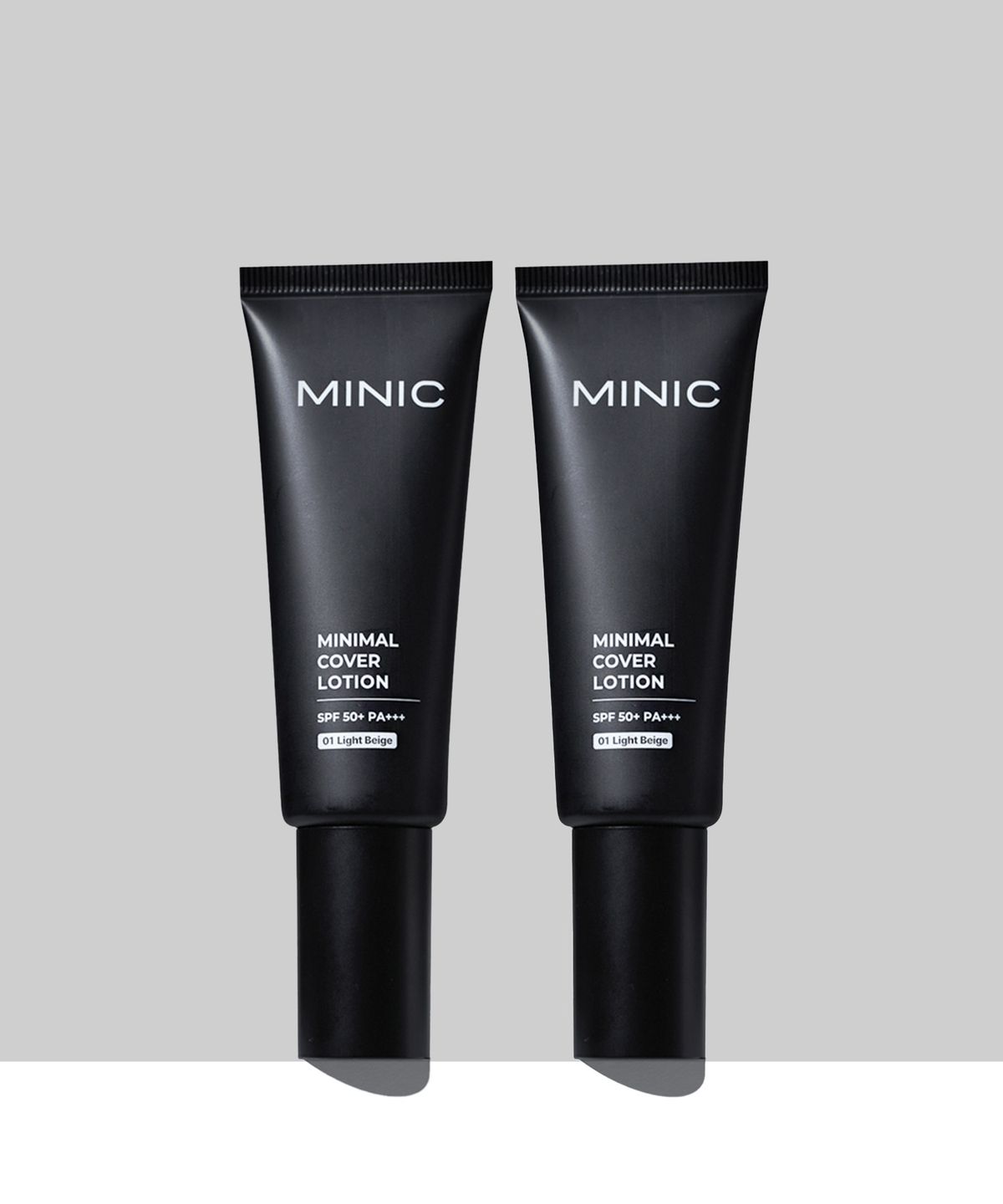 Minimal Cover Lotion 40ml (02 Natural Beige) 2 pieces