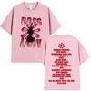 Rapper Theodora BOSS Lady Album Tour Tshirt Unisex Women Clothing Hip Hop Fashion T Shirt Casual Cotton Comfort Oversized Tshirts