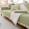 Sofa Cushion Four Seasons Universal Modern Simple Sofa Cover Cover Herringbone Pattern Cushion Sofa Cover Cloth