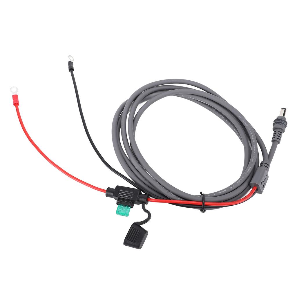 Cable de Carga Satelital Diseño O 18AWG Cable de Alimentación CC con Caja de Fusibles para Mini para RVs Barcos