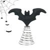 Bat Tree Topper Home Festive Bat Ornament Small Halloween Tree Topper for Indoor Outdoor Front Door Window Fireplace Mantel