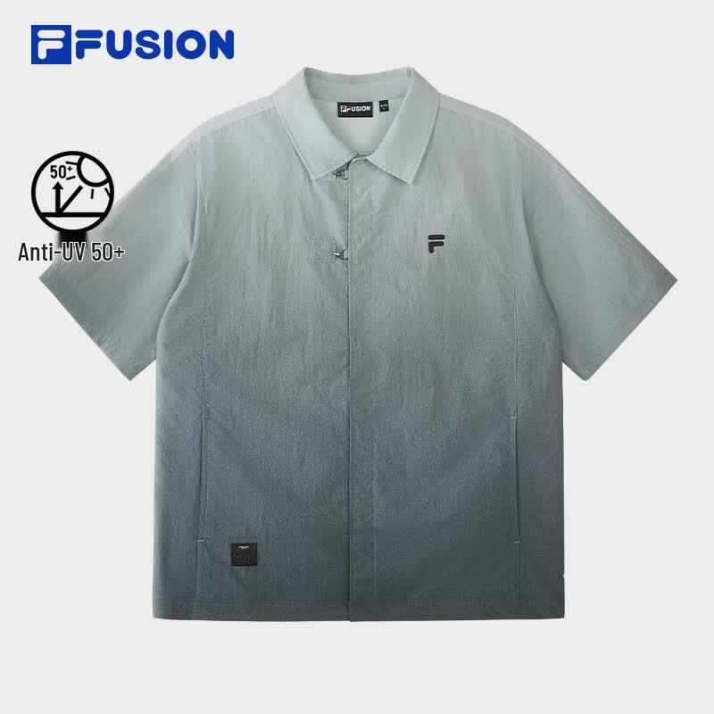 FILA FUSION Men s Gradient Short-Sleeve Shirt M