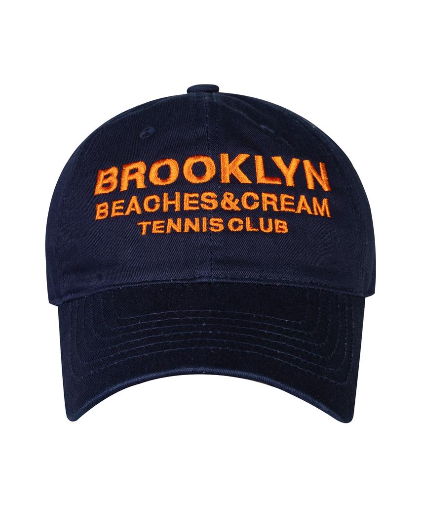 Bichiseuaenkeulim Brooklyn Tennis Club Ball Cap-Navy
