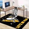 1pc Football Team Design Area Rug - Non-Slip, Soft & Cozy Floor Mat for Living Room, Bedroom, Office - Indoor/Outdoor Decorative Carpet