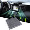 17801-0H050 87139-07010 Engine Air Filter & Carbon Cabin Air Filter for Toyota Corolla Matrix Yaris 4Runner Scion XD 2008-2020