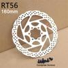 1/2 x Sykkel Skivebrems Rotor 160mm Hydraulisk Bremse Rotorer Varmespredning Landevei Fjellsykkel Rotor RT56 6 Bolter Sykkel Deler Slitesterk