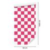 Checkerboard Wallpaper White, Pink and Powder Pink 50x1000