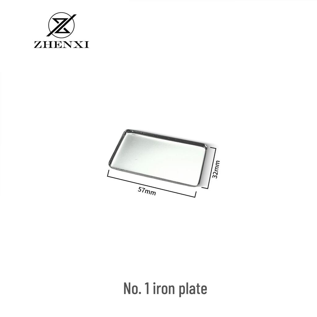 Sofort verfügbar MUF Magnetische Make-up Aufbewahrungsbox: Größe M, Austauschbarer Lidschatten-Highlighter, Tragbar & Leer mit Saugernadel-Box.