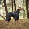 Premium Dog Raincoat with Harness for Medium Large Dogs, Adjustable Dog Rain Jacket,Reflective Waterproof 4 Legs Outdoor Coat