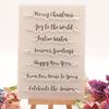 Blessing Word Transparent Stamp Clear Stamp Seal Happy New Year Silicone Stamp for Photo Scrapbooking Decorations