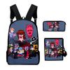 Popular Novelty Friday Night Funkin 3D Print 3pcs/Set School Bags Laptop Daypack Backpack Inclined shoulder bag Pencil Case