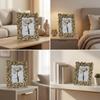 Photo Frame Home Decoration Elegant Portable Art Tabletop Picture Display for Wedding