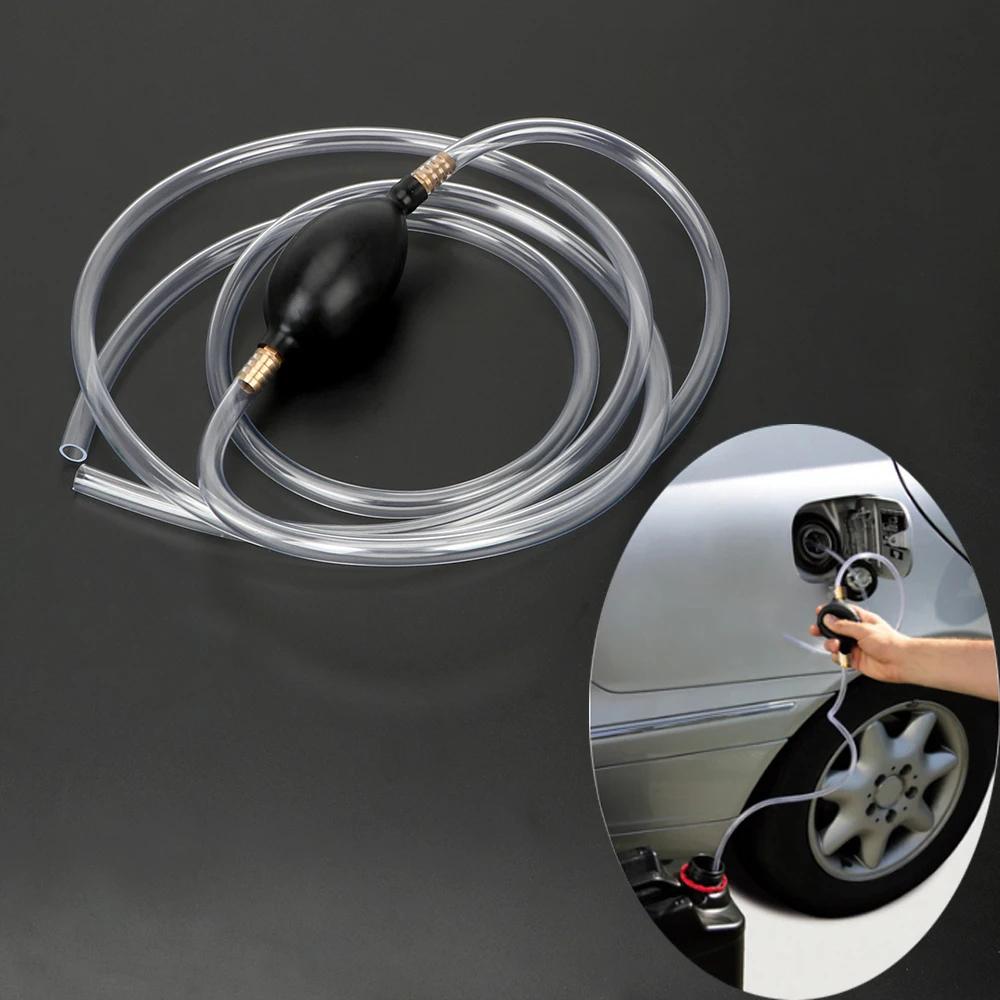 1M Handy Manual Gas Oil Pump Car Fuel Pump Hand Straw Pump Durable For Liquid Gasoline Tuning Fuel Gasoline Diesel Pump