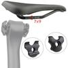 Bicycles Seat Tube Oval Rail Clip Universal Bike Seatpost Clamp Sadde Tube Clip for Carbon Saddles Rails Easy Install