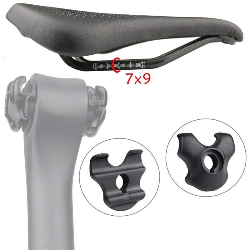 Bicycles Seat Tube Oval Rail Clip Universal Bike Seatpost Clamp Sadde Tube Clip for Carbon Saddles Rails Easy Install