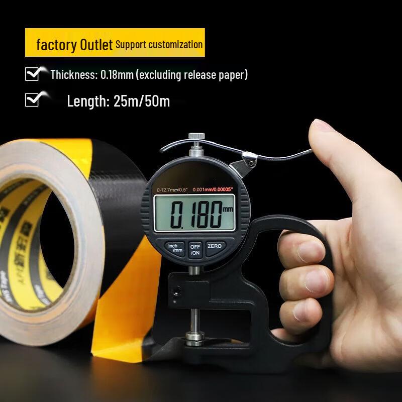 Yellow-Black Lattice Reflective Sticker Roll