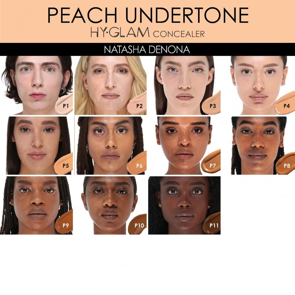 Natasha Denona Hy Glam Aufhellender Concealer 0,25 Unzen P2 Fair Light Pfirsich