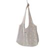 Korean Style Embroidered Lace Tote Bag Soft Square Shoulder Daily Wear