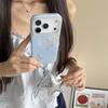 Свіжий небесно-блакитний блискучий зірковий чохол для телефону для iPhone 17/16 Pro Max/15/14