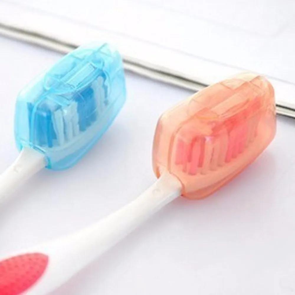 Portable Toothbrush Cover Holder Health Germproof Toothbrushes Protector Travel Hiking Camping Brush Cap Case