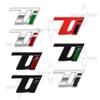 BEZO1 Metall VELOCE TI Abzeichen 3D Aufkleber Auto Kofferraum Karosserie Emblem Aufkleber Styling Für Alfa Romeo Giulietta Spider Junior Stelvio Tonale Mito