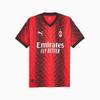 PUMA Milan 23/24 Authentique Soccer Training Jersey Red