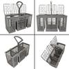 Detachable Cutlery Basket Dishwasher Parts Has A Cover